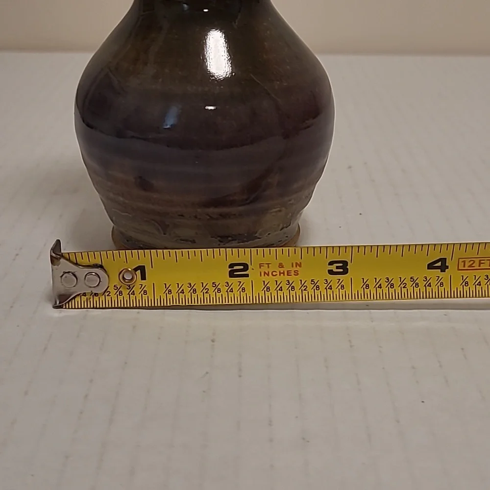 Artist Signed Nicholas Pottery Water Vessel/Vase